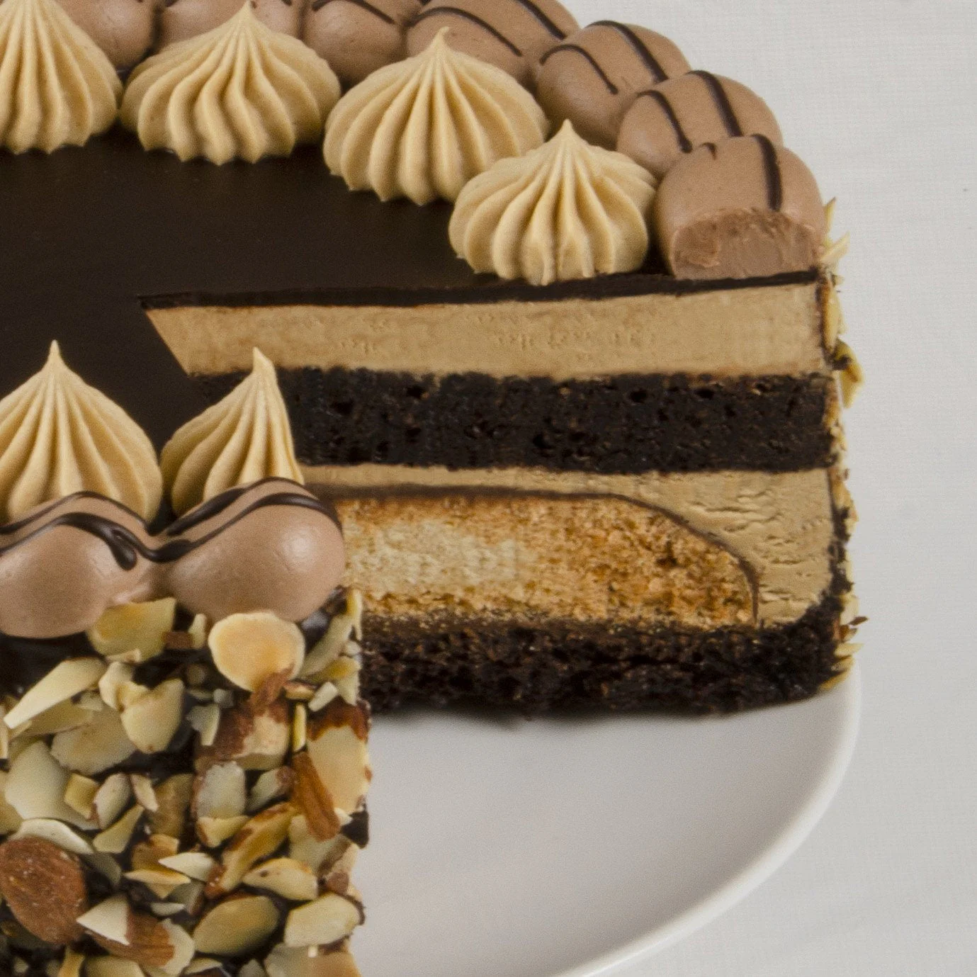 Jamocha Almond Fudge Cake - Image 3