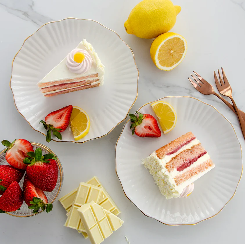 Strawberry Lemon Velvet Cake - Image 3